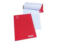 Pigna, Block MASTER lado corto, A4, interior BI, blanco, 5 unid.