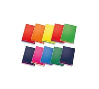Pigna, Cuaderno A5 PignaColours, 5M interior, 5 mm cuadrado sin margen, 80 g, Tapas surtidas, 10