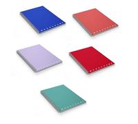 Pigna, Cuaderno espiralado Maxi monocromo The Original, 22x29,7, A4, papel 80 g/m², 100 hojas, interior 5M, cuadrados 5 mm, 5