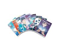 Pigna, cuaderno manga, cubierta en barniz brillante, A4 21x29,7 cm, 42 hojas de 80 g/m², hojas rayadas con márgenes para tercer curso de primaria, cubiertas surtidas, paquete de 10