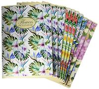 Pigna, Cuaderno Maxi Flores de la Naturaleza, A4 21x29,7 cm, interior 1R, pautado, 80 g/m², Papel reciclado, temas surtidos, 10