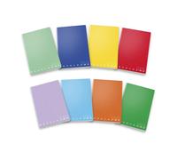 Pigna - Cuaderno Maxi monocromo original de alta foliación, 50 hojas, paquete de