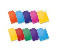 Pigna, cuaderno maxi MONOCROMO QI, adecuado para disgrafía, dislexia, disortografía y discalculia, 0A, rayado, 2.º curso, paquete de 10