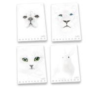 Pigna: Cuaderno Monocromo White, A4 - varios tipos