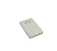 Pigna , Cuaderno vintage Edition 1839, 192 páginas, papel marfil, formato 9 x 14 cm, tapa blanda efecto laminado, gris