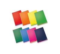 Pigna, Cuadernos f.to A5 PignaColours, interior 0C, líneas con margen, 80 g, tapas surtidas, 10