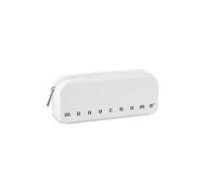 Pigna, Estuche Monocromo White, portalápices, blanco