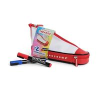 Pigna, Estuche Sneaker Monocromo con 2 rotuladores indelibles, paquete de 1 unidad