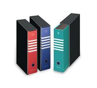 Pigna, grabadora con lomo de 8 monocolor, elegante y profesional, ideal para la oficina y el estudio, con estuche, formato 28,5 x 33,5 x 8 cm, caja de 12 unidades