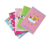 Pigna Maxi cuadernos claros Ferragni x Piña, f. to A4, paquete de 5 unidades, mezcla fantasy A, 1R, rigato, 02321471R