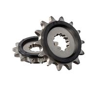 JT SPROCKETS Piñón delantero de acero silencioso 520 - 525