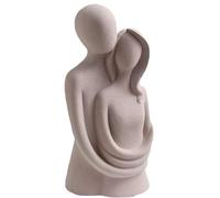 PIGPIGFLY Estatua de Pareja,Centro de Mesa Decorativo Salon,Escultura Abstracta, Decoración de Estantería,Figuras Decorativas,Decoracion Hogar,Decoracion Mesa Comedor（Arenisca）