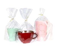 PigPotParty Gift Wrap Cellophane Bags 8x11 Inch (Pack of 50)