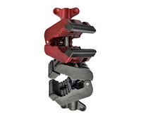 Piher 34055 Puntal multiclamp doble móvil, Rojo-negro