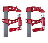 Piher Maxipress F - Apriete de tornillo | Juego de 2 | Apriete de alta capacidad | Fuerza de sujeción de 1000 kg | rosca protegida | ideal para soldar (20 cm)