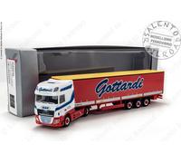 PIHR950398 Camión DAF "Garvin" Con Tractor Blanca Y Remolque Rojo 1:87 H0