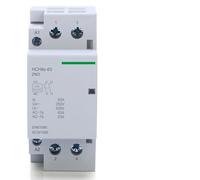 PIHWGUVD Contactor de CA doméstico HCH8s-63, 2P, 40A, 63A, 2NO, 2NC, 1NO, 1NC, CC, 24 V, 110, 220, contactor automático, Tipo riel DIN, 50 Hz, 60(2p 63a 2no Dc24v)