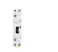 PIHWGUVD Contactor Modular de CA for Uso doméstico, HCH8s-25M, 2P, 16A, 20A, 220V, for riel DIN, con Interruptor Control Manual, 2NO, 1NO, 1NC o 2NC(2p 25m 2nc Ac230v)
