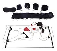 PIIKNUO Bed Restraints Sex Set Bed Restraints Esposas Esposas para pies Bondage Set Bondage Cama BDSM Sex Set Juguetes Sexuales para Cama Sex Bondage Kit para Parejas Principiante y Experimentado