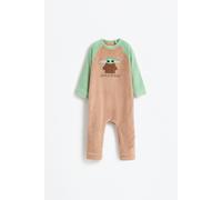 Pijama Baby Yoda ©Disney entero pelito CAMEL CLARO 9-12 meses