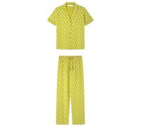 Pijama Camisero 1% algodón Kaki Sellos