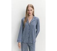 Pijama camisero Peanuts™ AZUL CLARO S