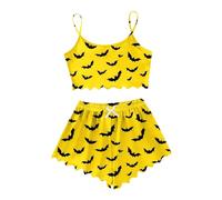 Pijama con Solapa Trasera Mujer Corto Raso Termica Grande Hija 2 Hospital Sensuales Talles Animales Aesthetic Ositos Friends Galletas Tartan Comodos Inglés Stich Intima