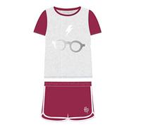 CERDÁ LIFE'S LITTLE MOMENTS Pijama Corto Algodón Harry Potter Conjuntos, Gris (Gris C13), 8 para Niños