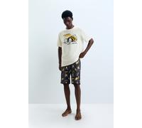Pijama corto Snoopy Peanuts™ BLANCO ROTO XS