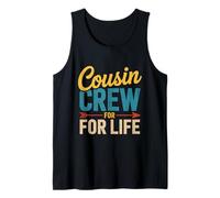 Pijama Cousin Crew para niños y niñas, regalos a juego Camiseta sin Mangas