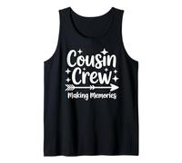 Pijama Cousin Crew para niños y niñas, regalos a juego Camiseta sin Mangas