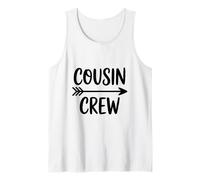 Pijama Cousin Crew para niños y niñas, regalos a juego Camiseta sin Mangas