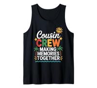 Pijama Cousin Crew para niños y niñas, regalos a juego Camiseta sin Mangas