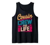 Pijama Cousin Crew para niños y niñas, regalos a juego Camiseta sin Mangas