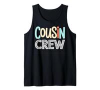 Pijama Cousin Crew para niños y niñas, regalos a juego Camiseta sin Mangas