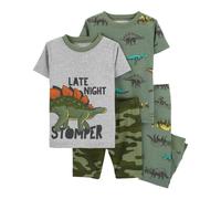 Pijama de algod n de 4 piezas para ni o de Carter's (Late Night Stomper 5T)