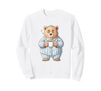 Pijama de café Sleepy Bear No Morning Person Sudadera