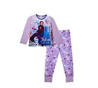 Pijama de Disney Frozen Anna Elsa Olaf para niñas de 3 a 12 años