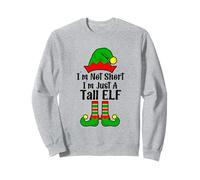Pijama de Navidad Elf I'm Not Short I'm Just A Tall Elf Sudadera