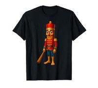 Pijama de Navidad para niños Tung Sahur Cascanueces Brainrot Meme Camiseta gráfica económica