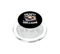 Pijama de Panda el Panda Gordo Toma una Siesta por la mañana PopSockets PopGrip para MagSafe