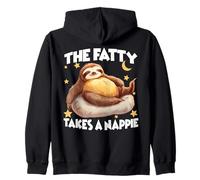 Pijama de Perezoso el Perezoso Gordo Toma una Siesta Sudadera con Capucha