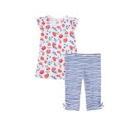 Pijama de verano infantil - Blanco . Talla Rayas#98/104 (2-4 años)