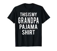 Pijama Divertido con Texto en inglés This Is My Grandpa Camiseta