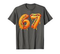 Pijama Divertido de 67 Six Seven Meme para niños y niños Camiseta