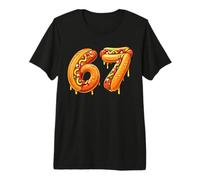 Pijama Divertido de 67 Six Seven Meme para niños y niños Camiseta Premium