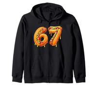 Pijama Divertido de 67 Six Seven Meme para niños y niños Sudadera con Capucha