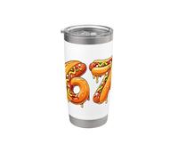 Pijama divertido de 67 Six Seven Meme para niños y niños Vaso térmico de acero inoxidable de doble pared