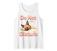 Pijama Divertido de Pastor Belga Do Not Disturb Malinois Dog Camiseta sin Mangas
