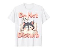 Pijama Divertido de Perro Husky Siberiano Do Not Disturb Camiseta